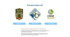 Desktop Screenshot of forestrygrants.org